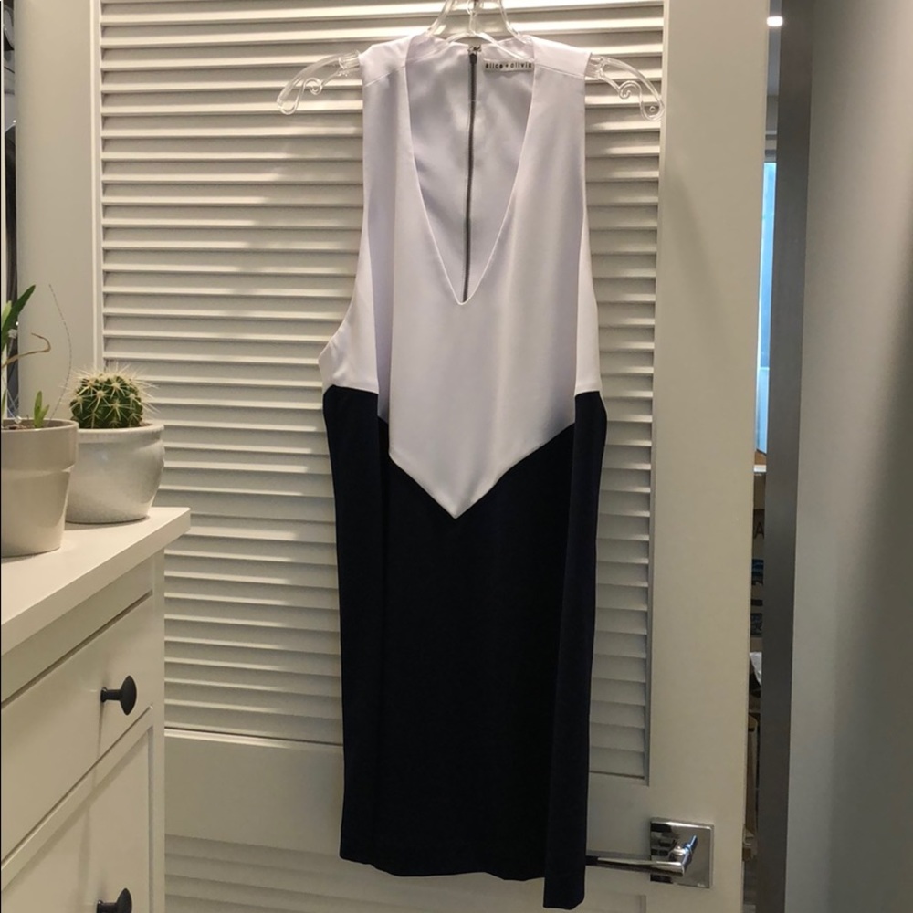 ALICE&OLIVIA Maya Trapeze Dress - Picture 6 of 8